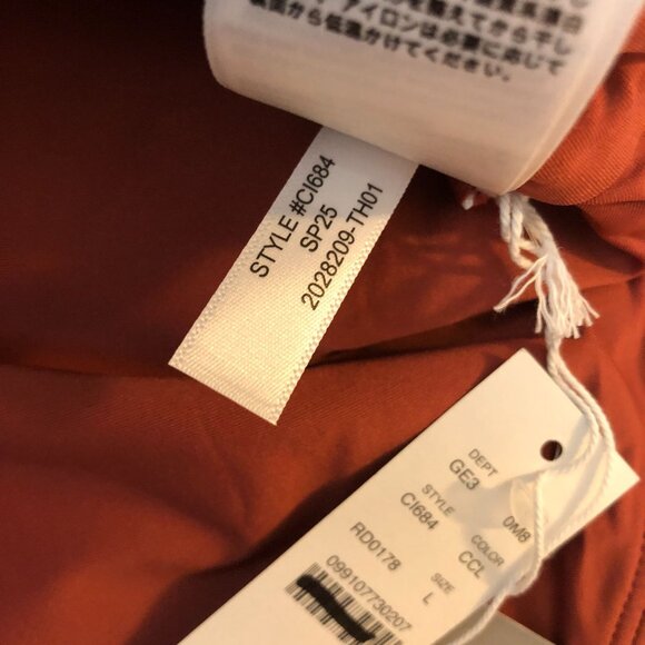 J Crew Hallie Bikini Bottom In Classic Sculpt High Rise Carolina Clay Red L - Picture 5 of 6